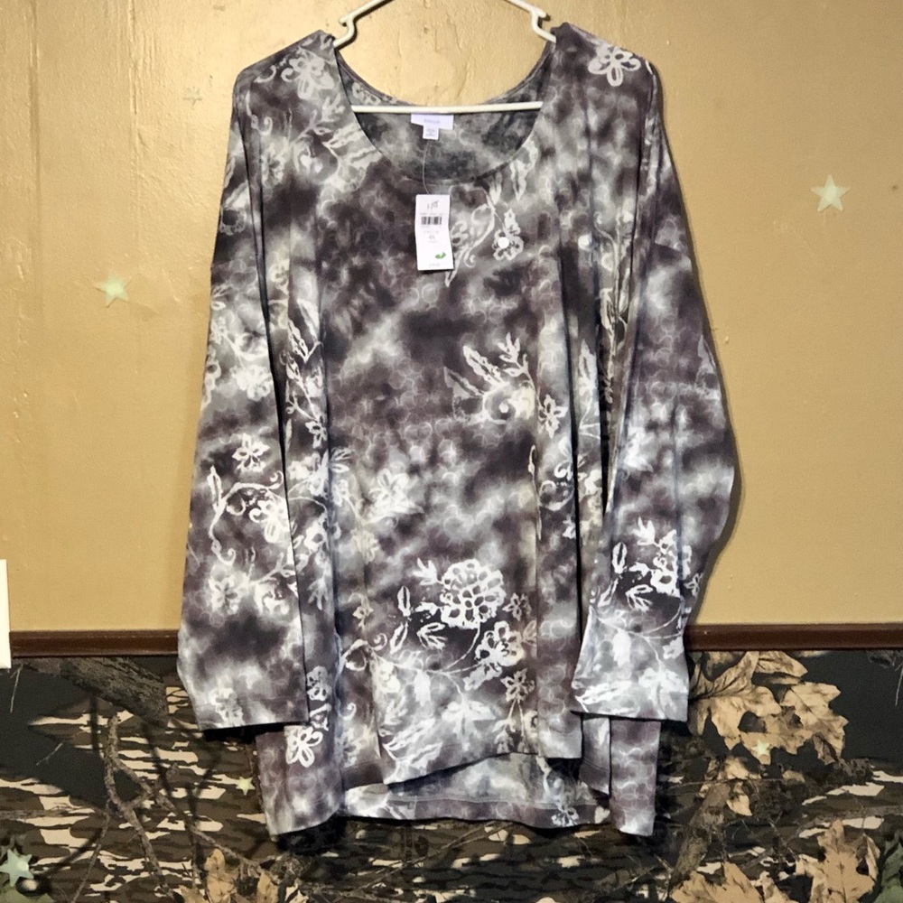 4X Soft Lightweight long sleeved Shirt by J.Jill